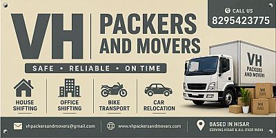 VH Packers And Movers in Sector 14 Hisar, Haryana — Packers And Movers in Hisar